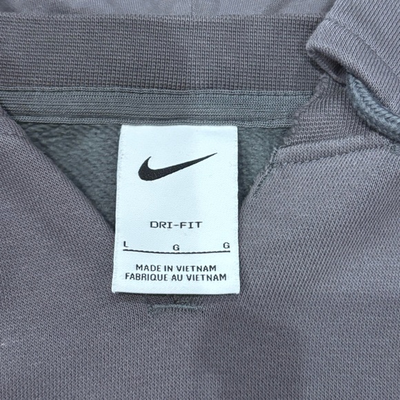 Nike Charcoal Hoodie with Floral Accent - Picture 6 of 7